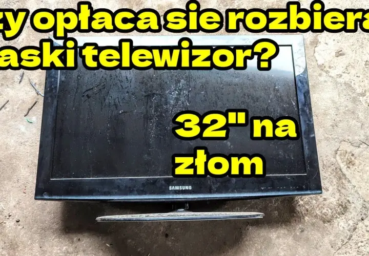 Co można odzyskać z telewizora LCD? Cenne metale i części, które warto znać